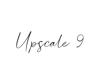 Upscale 9 logo design by ElonStark