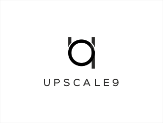 Upscale 9 logo design by Shabbir