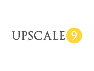 Upscale 9 logo design by aryamaity