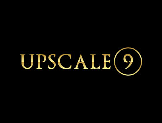 Upscale 9 logo design by aryamaity