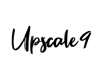 Upscale 9 logo design by ElonStark
