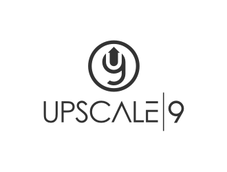 Upscale 9 logo design by Wisanggeni