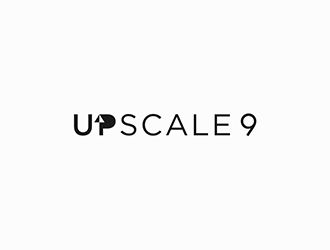 Upscale 9 logo design by DuckOn