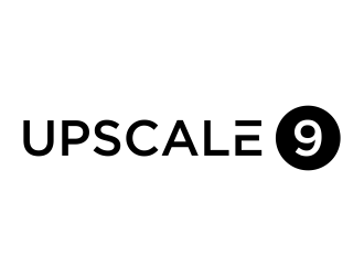 Upscale 9 logo design by p0peye