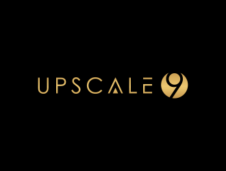 Upscale 9 logo design by pel4ngi
