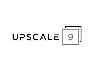 Upscale 9 logo design by jancok