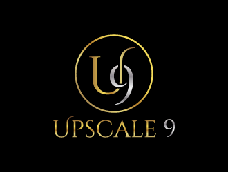 Upscale 9 logo design by Andri