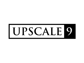 Upscale 9 logo design by puthreeone