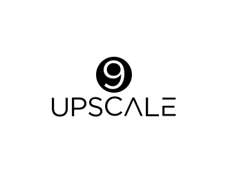 Upscale 9 logo design by dayco