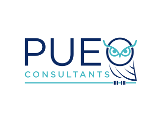 Pueo Consultants logo design by GassPoll