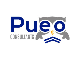 Pueo Consultants logo design by MonkDesign