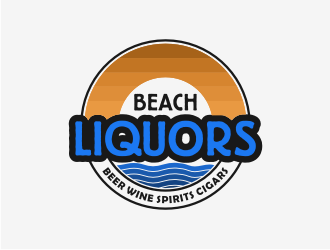 Beach Liquors logo design by Wisanggeni