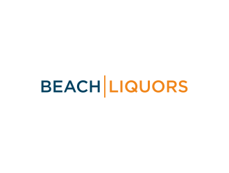 Beach Liquors logo design by p0peye