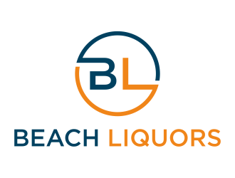 Beach Liquors logo design by p0peye