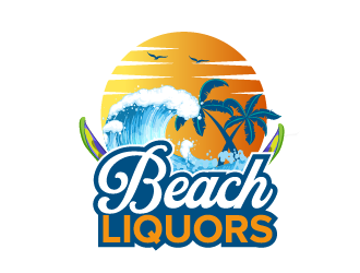 Beach Liquors logo design by czars