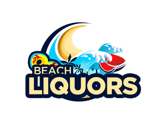 Beach Liquors logo design by senja03