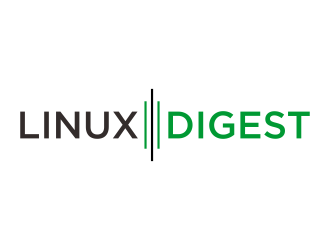 Linux Digest logo design by p0peye