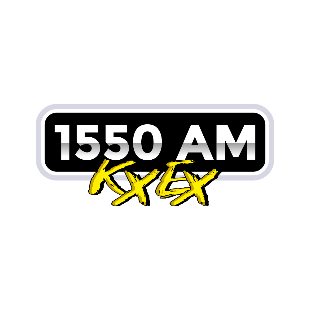 TalkRadio 1550 KXEX logo design by graphicstar