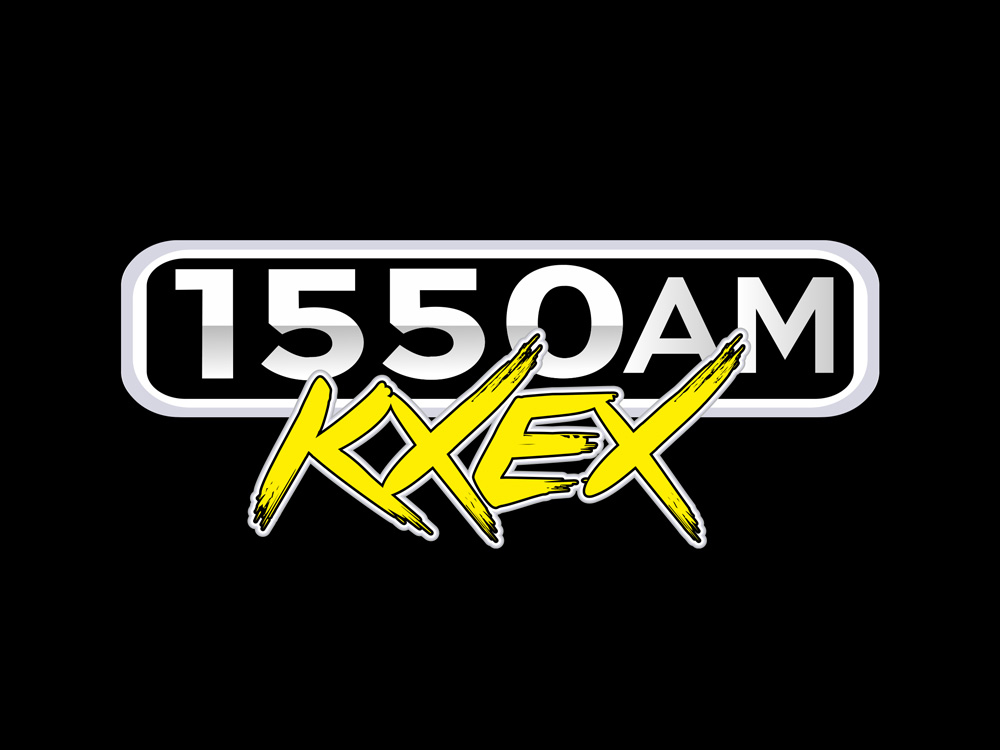 TalkRadio 1550 KXEX logo design by grea8design