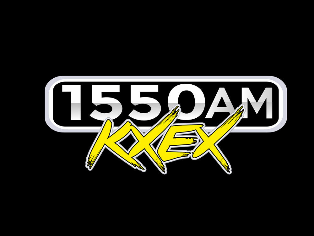 TalkRadio 1550 KXEX logo design by grea8design