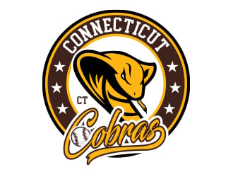 Connecticut (CT) Cobras logo design by MarkindDesign