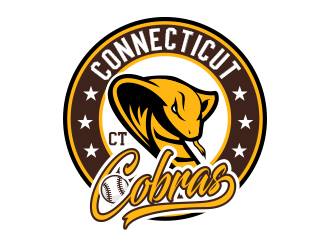 Connecticut (CT) Cobras logo design by MarkindDesign