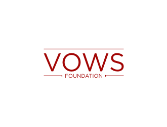VOWS Foundation logo design by muda_belia