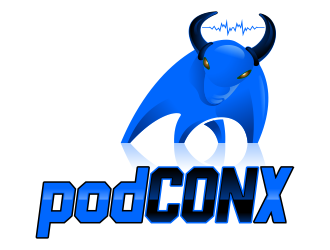 podconx logo design by Panara