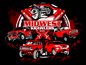 Midwest Krawlers logo design by Suvendu