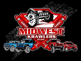 Midwest Krawlers logo design by DreamLogoDesign