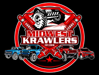 Midwest Krawlers logo design by DreamLogoDesign
