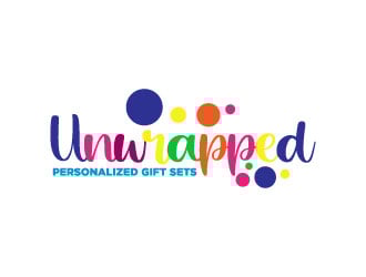 Unwrapped logo design by Erasedink