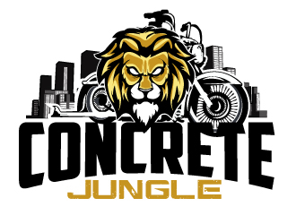 Concrete Jungle logo design by ElonStark