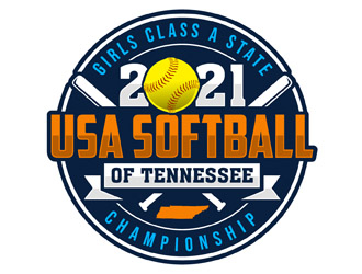 USA Softball of Tennessee logo design by DreamLogoDesign