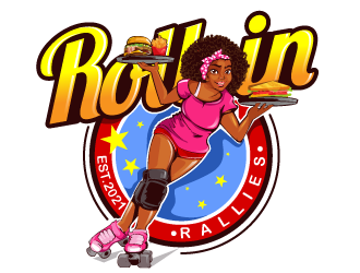 Rollin Rallies logo design by Suvendu