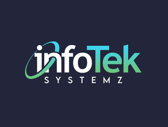 InfoTek Systemz logo design by kunejo
