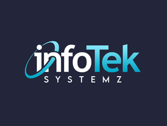InfoTek Systemz logo design by kunejo