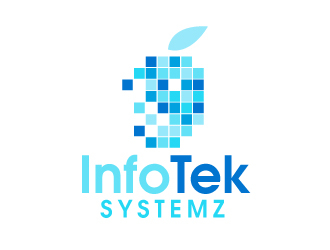 InfoTek Systemz logo design by karjen