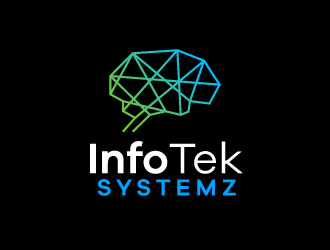 InfoTek Systemz logo design by karjen