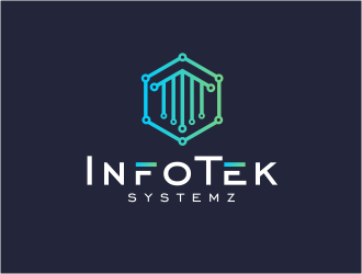 InfoTek Systemz logo design by serprimero