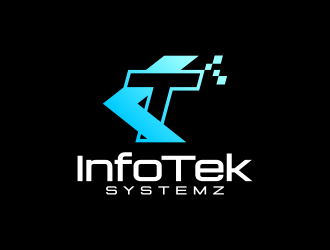 InfoTek Systemz logo design by ekitessar