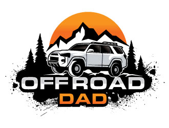 Off Road Dad logo design by invento