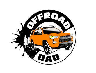 Off Road Dad logo design by pollo