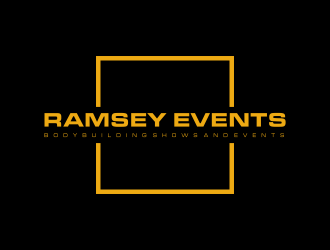 RAMSEY EVENTS  logo design by menanagan