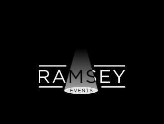 RAMSEY EVENTS  logo design by Msinur