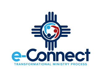 e-Connect Transformational Minsitry Process logo design by jaize