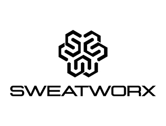 SWEATWORX  logo design by planoLOGO