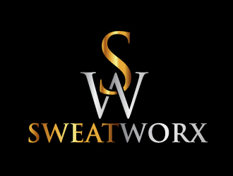 SWEATWORX  logo design by ElonStark