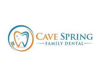 Cave Spring Family Dental logo design by usef44