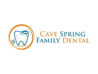 Cave Spring Family Dental logo design by ekitessar